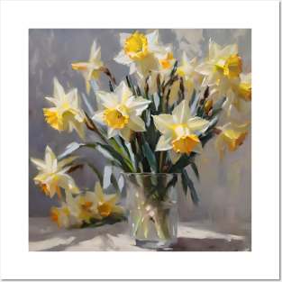 Easter Daffodils Study Posters and Art